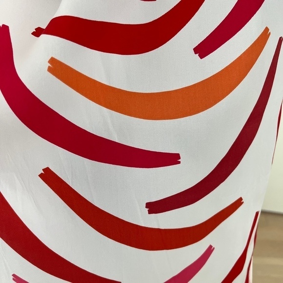 AVON Vintage Acetate Twill Oblong Scarf Made Japan Lipstick Colours Neck Scarf - Picture 7 of 11